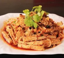 Cold-Mixed Bamboo Pulp and Black Mushroom