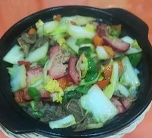 Beef Char Siu Baozi Rice