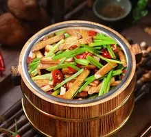 Celery Tofu Bucket Rice