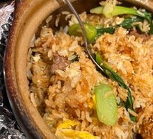 Beef and Egg Clay Pot Rice