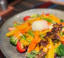 Crab Stick Warm Egg Salad