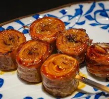 Charcoal-grilled Pig Intestines