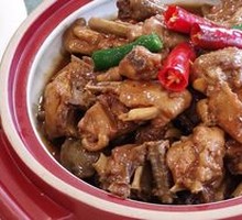 Braised Young Rooster