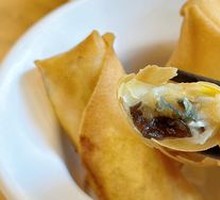 Signature Bamboo Shoot and Yellow Croaker Spring Rolls