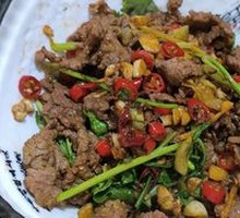 Spicy Beef with Chili
