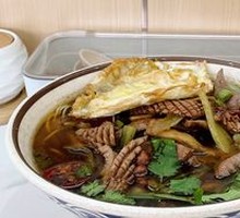 Liver and Kidney Stir-Fried Noodles