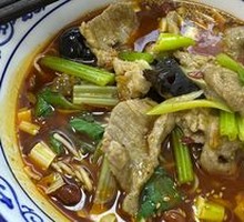 Pickled Chili Pork Noodles