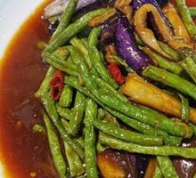 Eggplant and Yardlong Bean Stir-fry