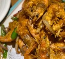 Salted Egg Yolk Shrimp