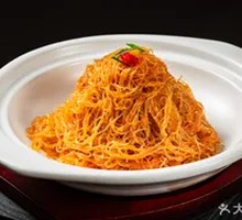 Crab Roe Sauce Noodles