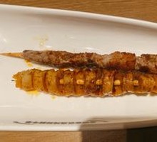 Fresh Grilled Lamb Skewers