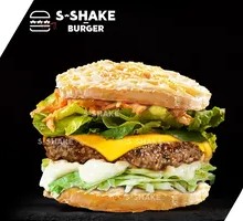 No-Bun Double Egg Grass-Fed Beef Burger
