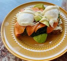 Smoked Salmon Scrambled Egg Stir-Fried Vegetables