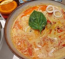 Tom Yum Seafood Pasta