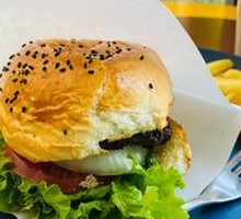 Classic Beef Burger with Fries