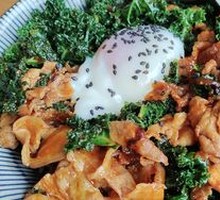 Hot Spring Egg Braised Pork Rice