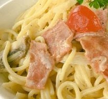 Bacon Cream Pasta