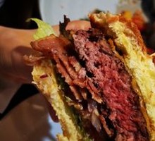 Montana-Style BBQ Beef Burger