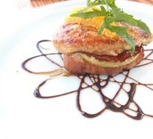 Pan-seared French Foie Gras with Snowflake Australian Scallop