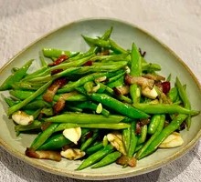 Preserved Pork Stir-fried with Yardlong Beans