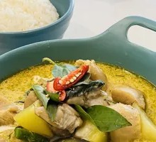 Thai Green Curry Chicken Rice