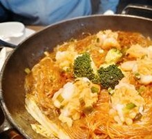 Garlic Noodles with Shrimp