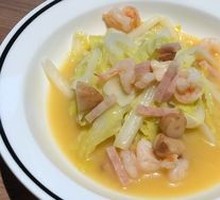 Shrimp with Baby Bok Choy