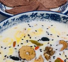 Egg Milk Sweet Rice Wine Porridge
