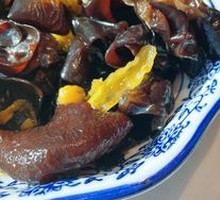 Cold-mixed black fungus