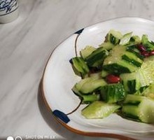 Pounded Garlic Cucumber