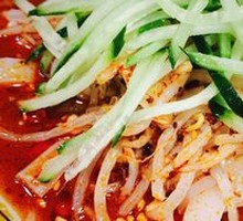 Beef tendon noodles & cold rice vermicelli combo