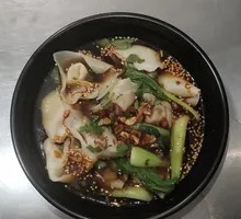 Red Oil Bone Broth Wontons