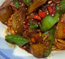 Braised Eggplant Noodles