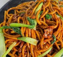 Beef and Egg Fried Noodles