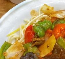 Fried Meat Noodles