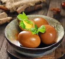 Tea-Infused Hard-Boiled Eggs