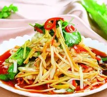 Cold-mixed Enoki Mushrooms