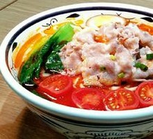 Tomato Beef Noodle Soup