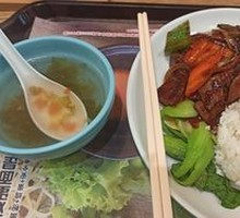 Sauce-Braised Pork Liver Rice
