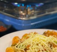 Cheese Fried Rice Cake