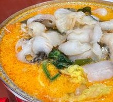 Kaili Fish Slices with Fresh Vegetables Hot Pot
