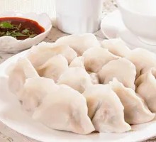 Chinese cabbage and pork dumplings
