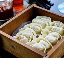 Dry-mixed Shepherd's Purse Pork Dumplings
