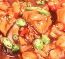 Stewed Chicken with Brown Sauce