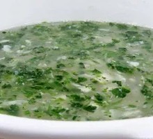 Sheep's Sorrel Tofu Soup