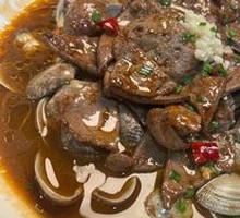 Pork Liver Stir-fried with Clams