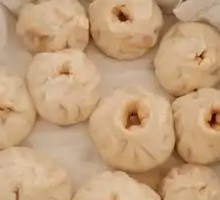 Black Pork and Mushroom Baozi