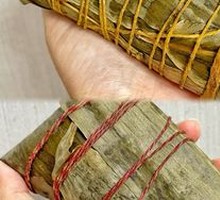 Five-Flower Egg Yolk Pork Zongzi