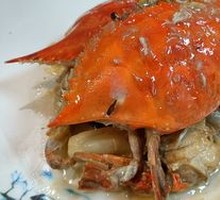 Ginger and Scallion Spider Crab with Rice Cake