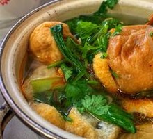 Oil-fried gluten noodles